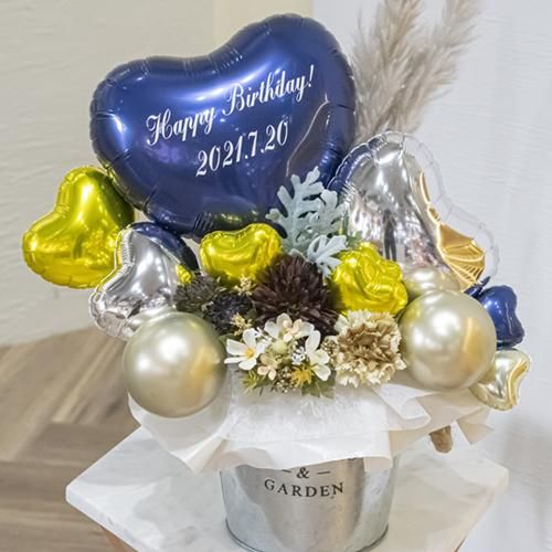 Baby blue eyes (*・ω・ ギフト　バルーンアレンジ Clear Balloon Baby Blue Float Balloon - Float type - クリア