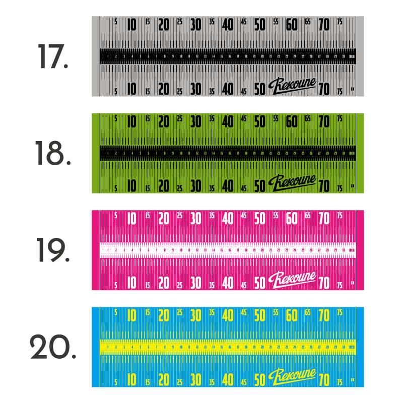 もんしんページ　26.0㎝ 上下数字 インチ対応型 80cm ロゴ入り - Rekoune