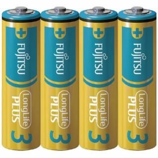 富士通 乾電池LongLifePlus 単3形4本 LR6LP(4S) LR6LP(4S)