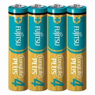 富士通 乾電池LongLifePlus 単4形4本 LR03LP(4S) LR03LP(4S)