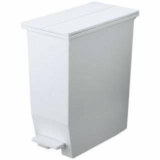 リス 棚下で使えるペダルダストボックス35L GY GPRB047