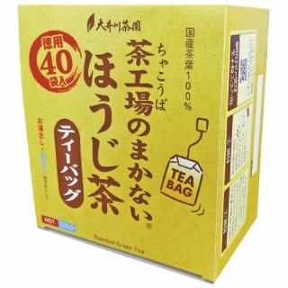 大井川茶園 ※茶工場まかないほうじ茶ティバッグ2g40P 