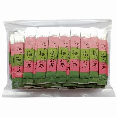 不二食品 ※梅こぶ茶 スティック 2g×100本 - ジムエール -シミズ