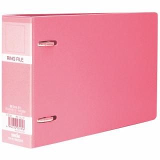 セキセイ ロックリングファイル F-232 B6E 28mm 桃 F-232-21