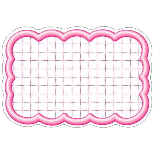 業務用100セット) タカ印 抜型カード 16-4116 雲形中 ピンク