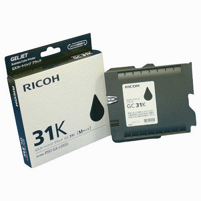 RICOH（リコー） ジェルジェットカートリッジ GC31Kブラック-