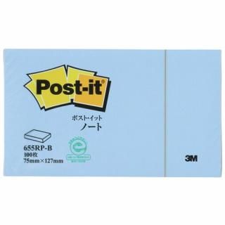 ���꡼���ॸ��ѥ� Post-it ������Ρ��� 655RP-B �֥롼 655RP-B