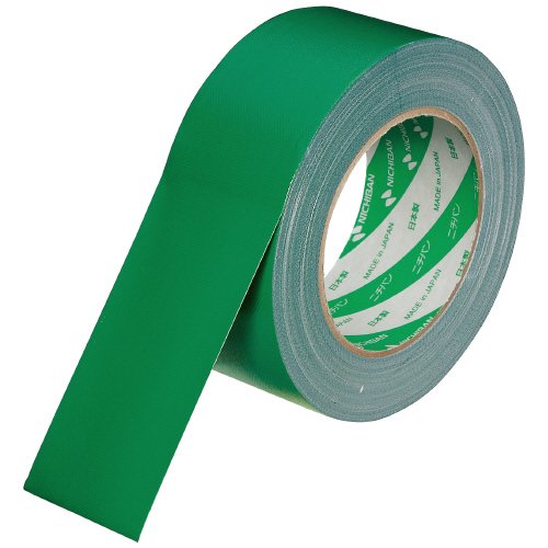 ニチバン カラー布テープ 102N-50 50mm×25mライト緑 102N14-50