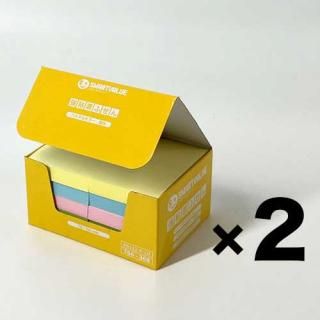スマートバリュー 強粘着ふせんパステル75*50 P611J-P-20 P611J-P-20