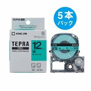 󥰥 ƥץPROơ Ф˹ʸ 12mm 5 SC12G-5