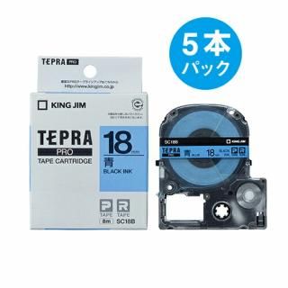 ���󥰥��� �ƥץ�PRO�ơ��� �Ĥ˹�ʸ�� 18mm 5�� SC18B-5