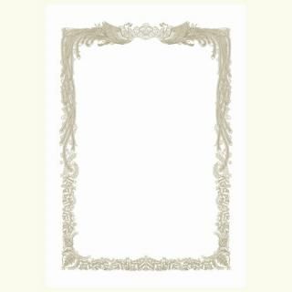 スマートバリュー OA賞状用紙白横書用A4 10枚 N147J N147J