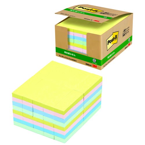 スリーエムジャパン Post-itふせん業務用 5004-K 混色 5004-K