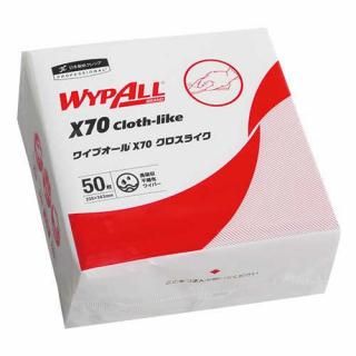 日本製紙クレシア ワイプオールX70 4つ折り 50枚 60575