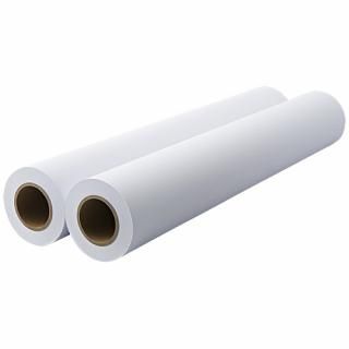 スマートバリュー プロッタ用紙カラーコート594mm幅 2本K077J K077J