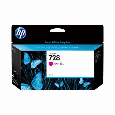 日本ＨＰ ＨＰ７２８　インクカートリッジ　Ｆ９Ｊ６６Ａ　１３０ｍｌ　マゼンタ F9J66A - ジムエール　-シミズ事務機 オンラインショップ