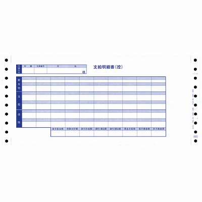 ＯＢＣ 袋とじ支給明細書（６００２） Ｙ１１×Ｔ５ ３００枚 6002