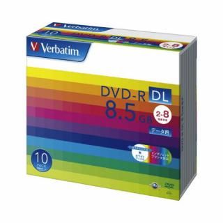 バーベイタム　Ｖｅｒｂａｔｉｍ　ＤＶＤ－Ｒ　２層　１０枚　ＤＬ（８．５ＧＢ）　ＤＨＲ８５ＨＰ１０Ｖ１