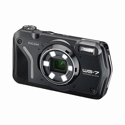 リコー 防水防塵デジタルカメラ ＷＧー７ＢＫ ブラック WG-7-BK ...