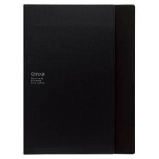 コクヨ　キャンパス書類収容カバーノート　セミＢ５（Ａ４書類用）　ブラック　ノ－６１２Ｂ－Ｄ