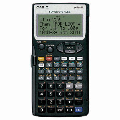 FX-5800P CASIO 関数電卓