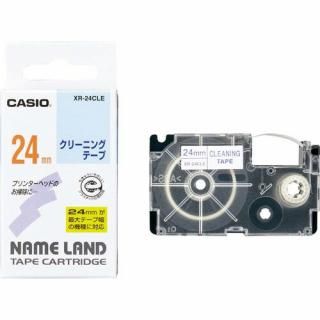 カシオ計算機　ネームランド　テープカートリッジ　クリーニングテープ　２４ｍｍ幅　ＸＲ－２４ＣＬＥ