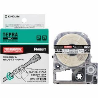 キングジム　テプラＰＲＯテープカットラベル　パンドウィット　セルフラミネートラベル　ＳＺＳ１００－１５０Ｋ