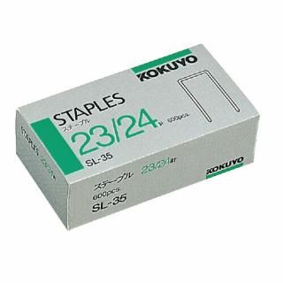 コクヨ　ステープル　２３／２４号　６００本入（１００本×６）　ＳＬ－３５