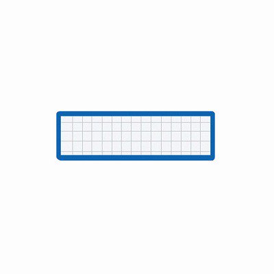 コクヨ マグネット見出し カード寸法１９×７５ｍｍ 青 ﾏｸ-402B