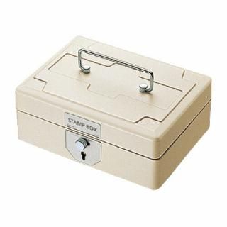 コクヨ　スチール印箱　中　外寸法１９６×１５６×９３ｍｍ　ＩＢ－２４