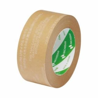 ニチバン　リサイクル可能クラフトテープ　５０ｍｍｘ５０ｍ　３１８５－５０