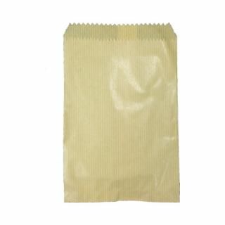 フロンティア　平袋ベロ付　茶　３号　１００枚入　１５８×２１５＋１８ｍｍ　フ－２０３