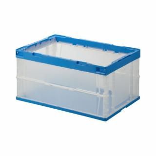 三甲　折りたたみコンテナ　フタ無し　４０Ｌ　内寸　Ｗ４９２ＸＤ３３４ＸＨ２５２ｍｍ　５５１１５０Ｂ