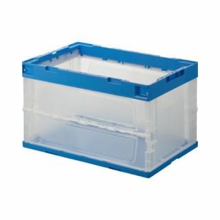 三甲　折りたたみコンテナ　フタ無し　５０Ｌ　内寸　Ｗ４９２ＸＤ３３４ＸＨ３０５ｍｍ　５５４３００Ｂ／ＴＭ