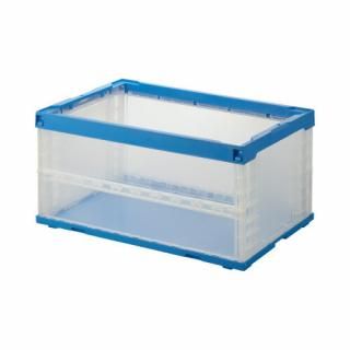 三甲　折りたたみコンテナ　フタ無し　７５Ｌ　内寸　Ｗ６００×Ｄ４０４×Ｈ３０６ｍｍ　５５４７００ＴＭＢＬ