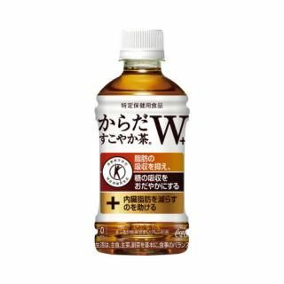 コカ・コーラ　＃からだすこやか茶Ｗ　３５０ｍｌ×２４本　４０１４６