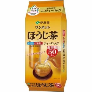 伊藤園　＃ワンポットエコティーバッグ　ほうじ茶　５０袋入り　６２１９２