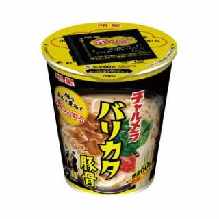 明星食品　＃チャルメラカップ　バリカタ麺豚骨　１２個　４５０８８１