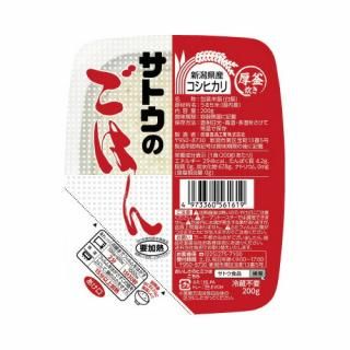サトウ食品　＃サトウのごはん　２００ｇ×６個　７２０１１０４