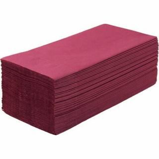 きんだい　カラーナプキン　２ＰＬＹ　８つ折　ワインレッド　５０枚入　２ＰＵ－２８Ｃ－ＷＲ