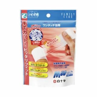 白十字　ＦＣワンタッチ包帯　Ｍサイズ　４６３５９２