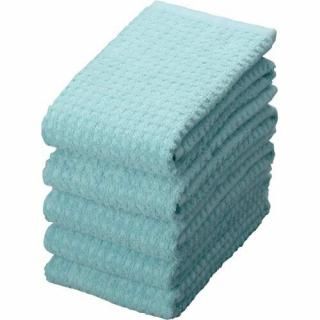 東進　今治ハイブリッドフェイスタオル　グリーン　５枚入　ＴＨＩ０２