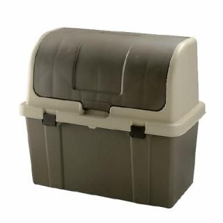 リッチェル　ＴＵ分別ストッカー　２２０Ｌ　ブラウン　Ｗ８６５×Ｄ４６０×Ｈ７６０ｍｍ　９１０３６