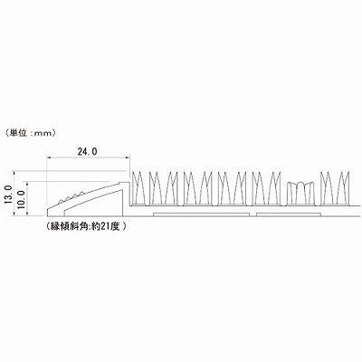 山崎産業 エバック サンステップマット Ｗ７５０×Ｄ４５０ｍｍ グレー