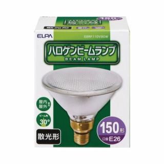 朝日電器　白熱　ハロゲン　ビームランプ　Ｅ２６　９０Ｗ形　電球色　ＥＢＲＦ１１０Ｖ９０Ｗ