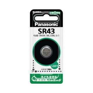 Ｐａｎａｓｏｎｉｃ　酸化銀電池　ＳＲ４３　１．５５Ｖ　ＳＲ４３Ｐ