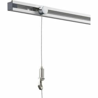 福井金属工芸　レールセット　壁面取付用耐震仕様　Ｃ型レール　Ｓ－３６０２