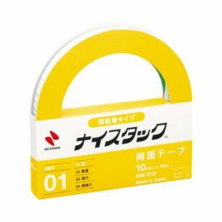 ニチバン　紙両面テープ　リムカ　弱粘着タイプ　１０ｍｍ×１８ｍ　ＮＷ－Ｒ１０