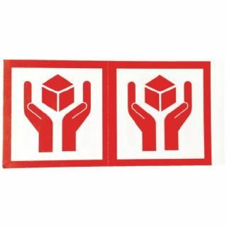 トラスコ中山　荷札マーク　「取扱注意」　ＴＮＦＭ－０４