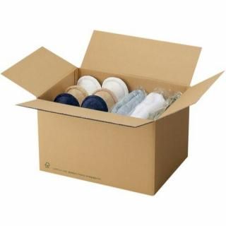 カウネット　無地ダンボールＮｏ．３－２（底面Ａ３）　森林認証タイプ　１０枚　３７３４－３３１６